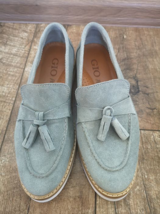 Обувки естествен велур, номер 41