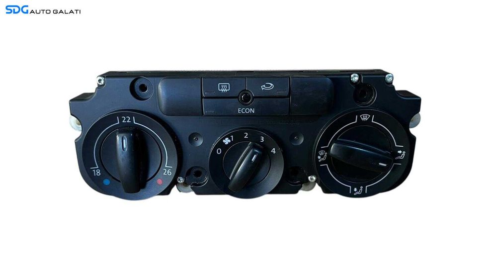 Panou Modul Unitate Comanda AC Aer Conditionat Clima Climatic Volkswagen Passat B6 2005 - 2010 Cod 1K0820047CB 5HB008719 [LC0578]