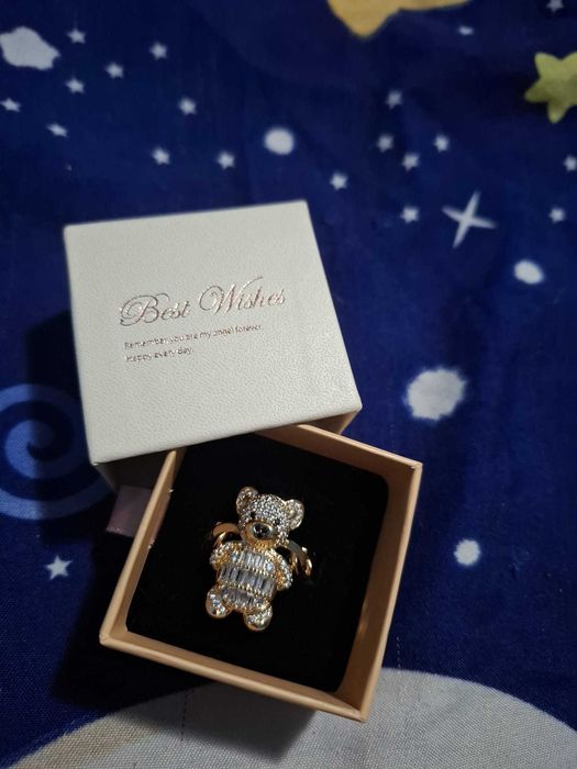 Inel placat cu aur 14k