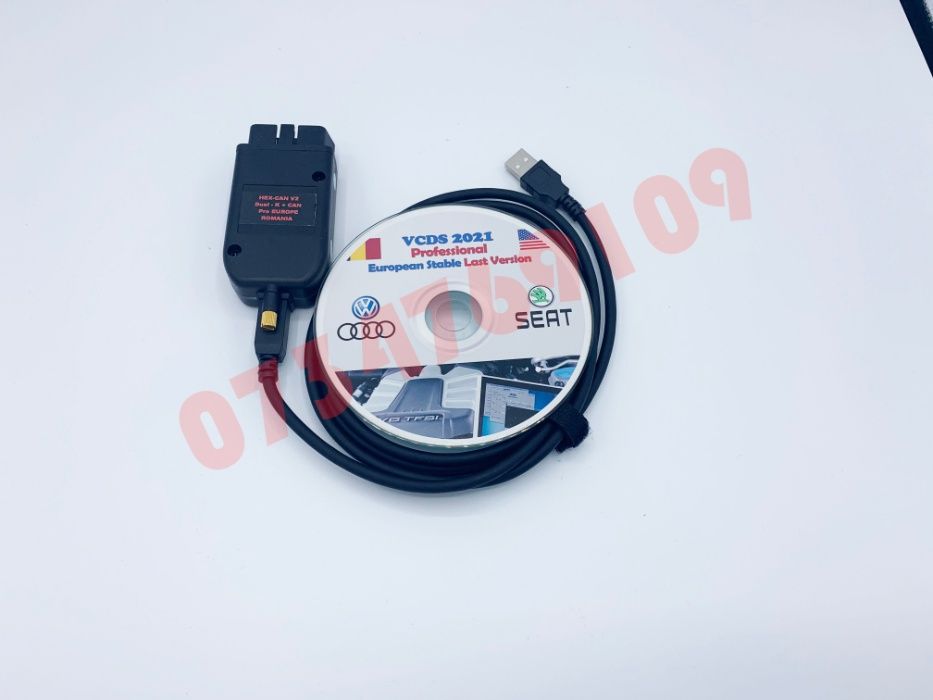 Tester Diagnoza Auto VCDS VAGCOM HEXCAN V2 Romana/Eng Garantie 1 An