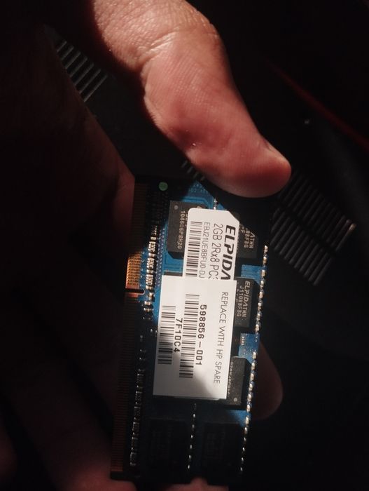 SoDDR3 2x2Gb 100% original