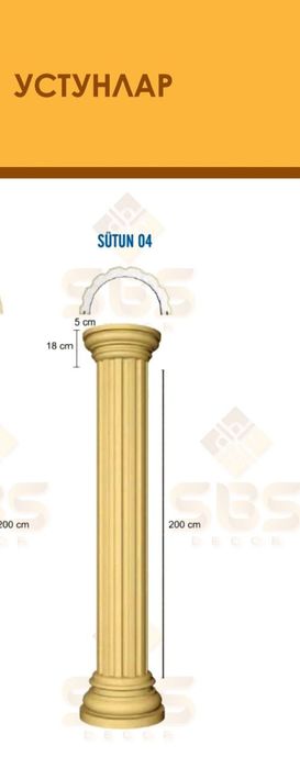 Kalonna kalona fasad dekor  ichi poke usti tosh