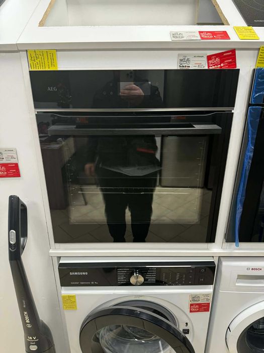 Фурна за вграждане AEG TE7PB63ZAB, 71 л, Пиролиза, А+