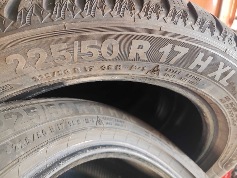 2бр. зимни гуми 225/50/17 Semperit