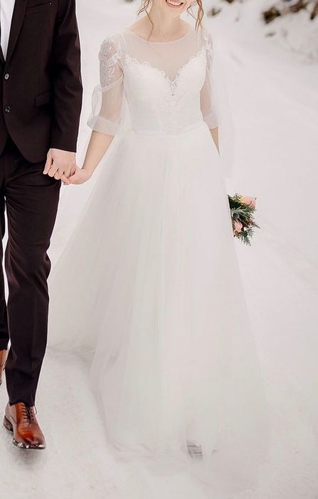 Свадебное платье 40-42