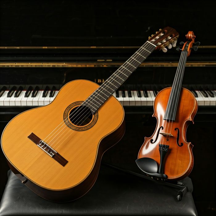 Meditatii chitară și pian