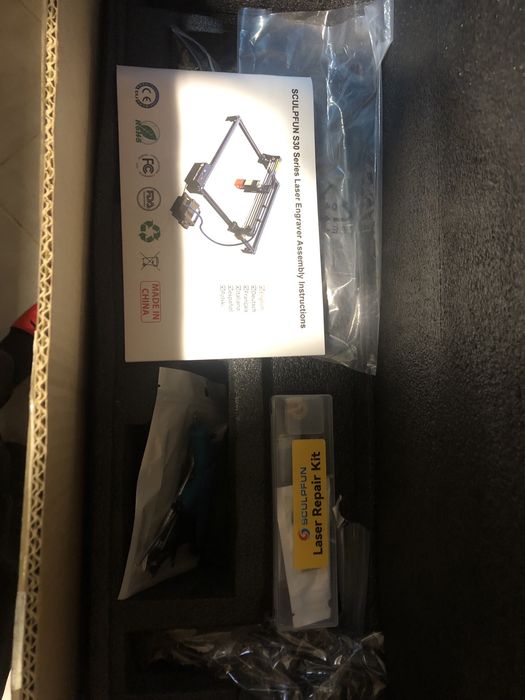 Лазер Sculpfun s30 Pro Max лазерно гравиране