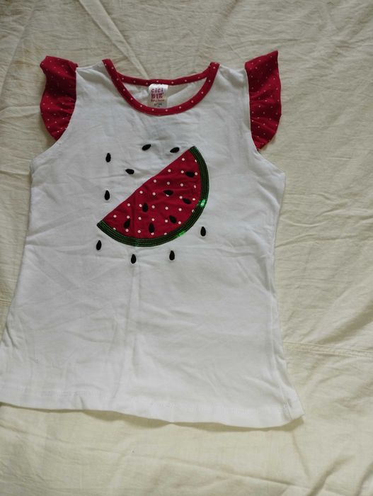 Футболка для девочек турецкая новая