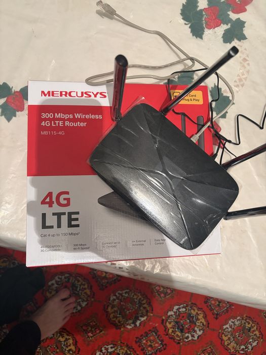 WiFi router simkartali+optika