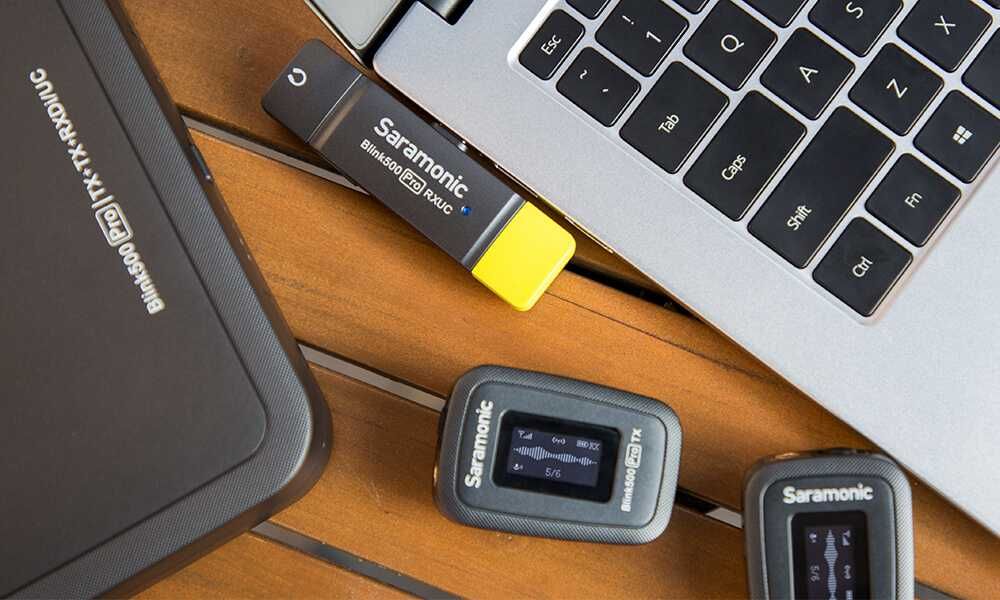 Микрофон Saramonic Blink500 Pro B6 — с Индикатором Звука