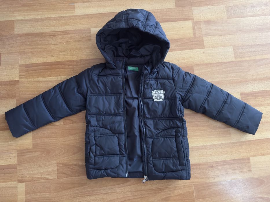 Утепленная куртка Benetton на 4-5лет