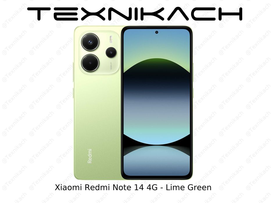 Новый • Xiaomi Redmi Note 14 4G • 6/128 • 8/128 • 
8/256 • Доставка