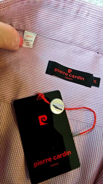 Мужская рубашка Pierre Cardin  размер великан