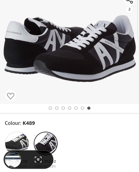 Pantofi sport Armani Exchange,  nr.41.5