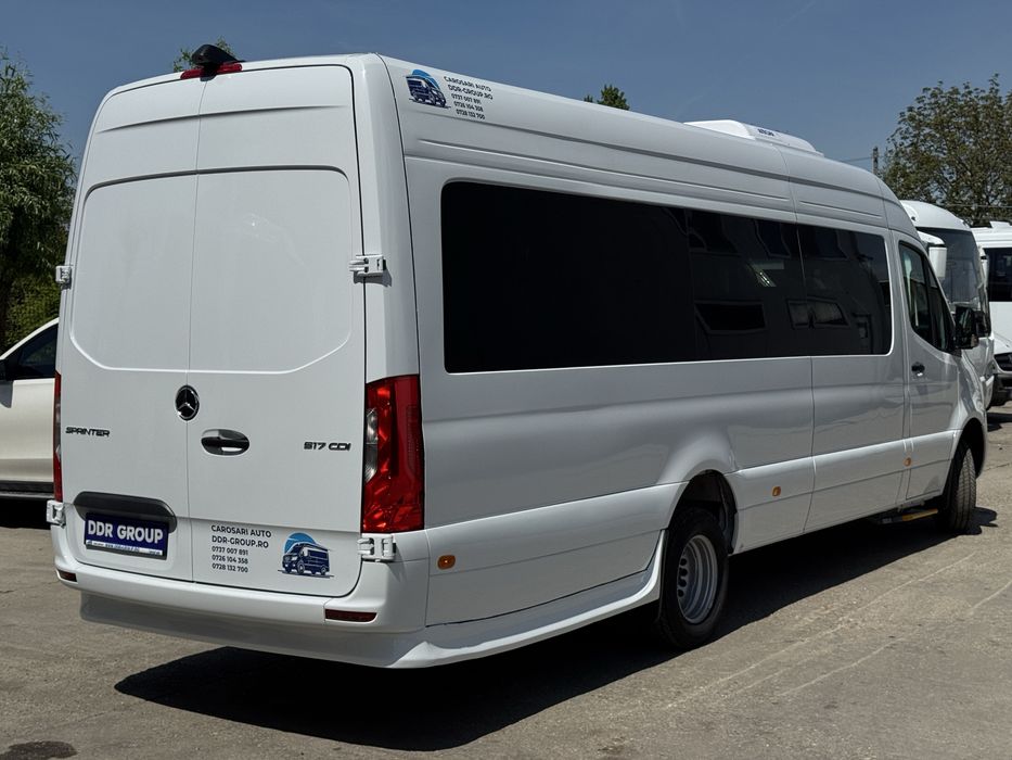 Mercedes-Benz Sprinter 517 CDI EXTRA LUNG – Microbuz 22+1+1, omologat M2