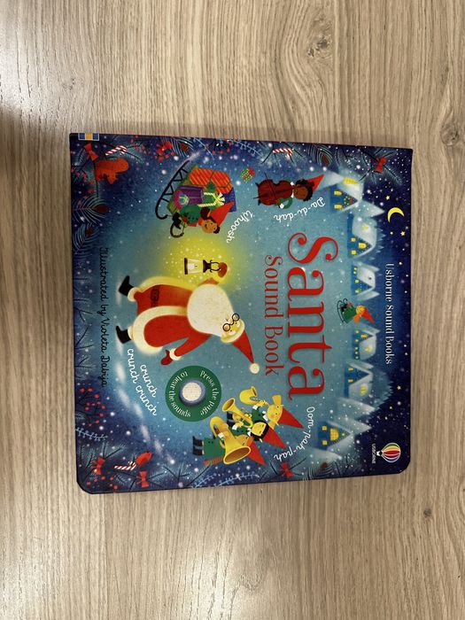 Carte interactivă cu sunete – Usborne Santa Sound Book