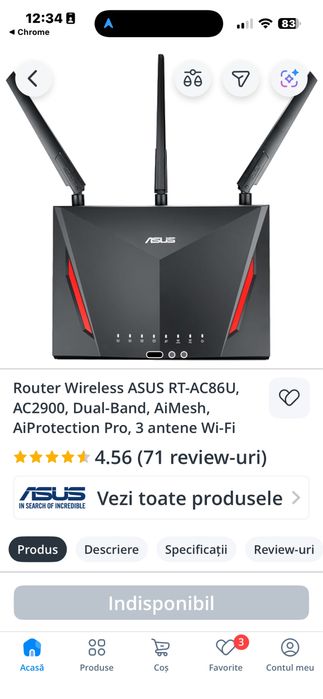 Router Asus RT-AC88U+ AC2900