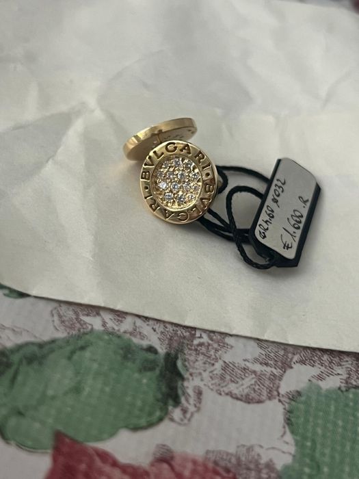 Cercei Bvlgari Aur 18K cu diamante