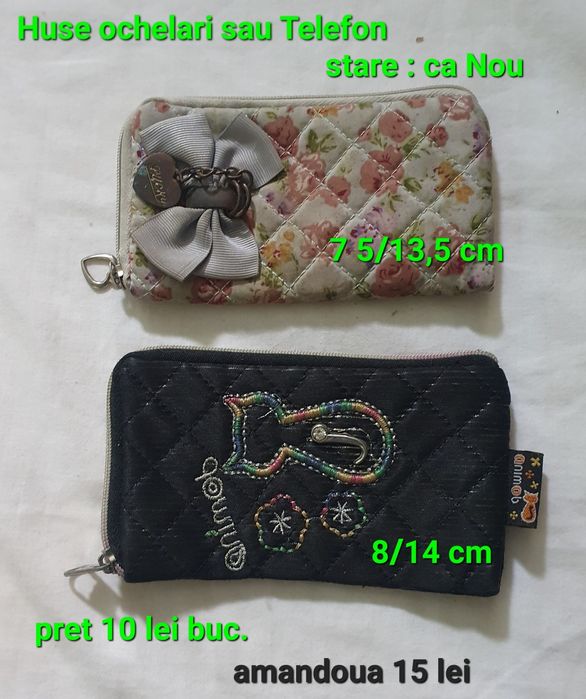 Huse telefon/ochelari si casti