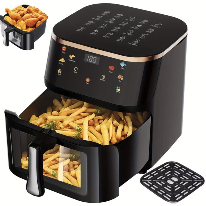 Air Fryer модерен фритюрник с горещ въздух-(10.5л)