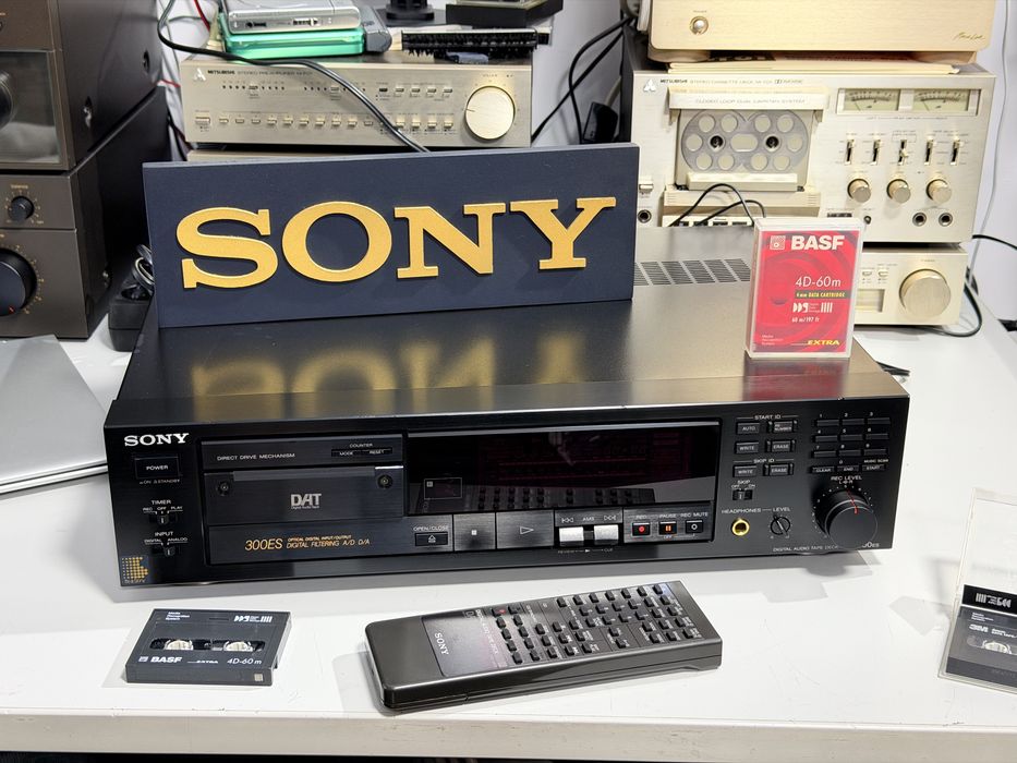 DAT de fidelitate SONY DTC-300ES+telecomandă,stare excelentă, Japan!