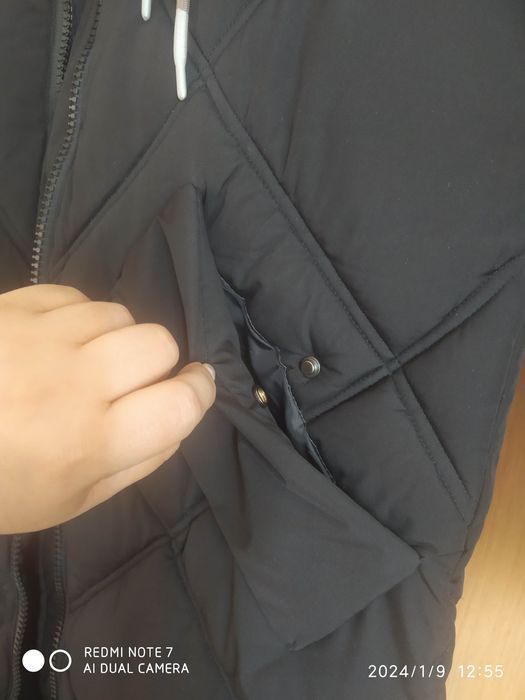 Зимний пуховик новый