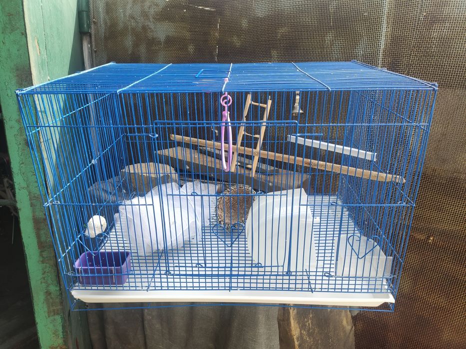 Большая клетка для попугаев