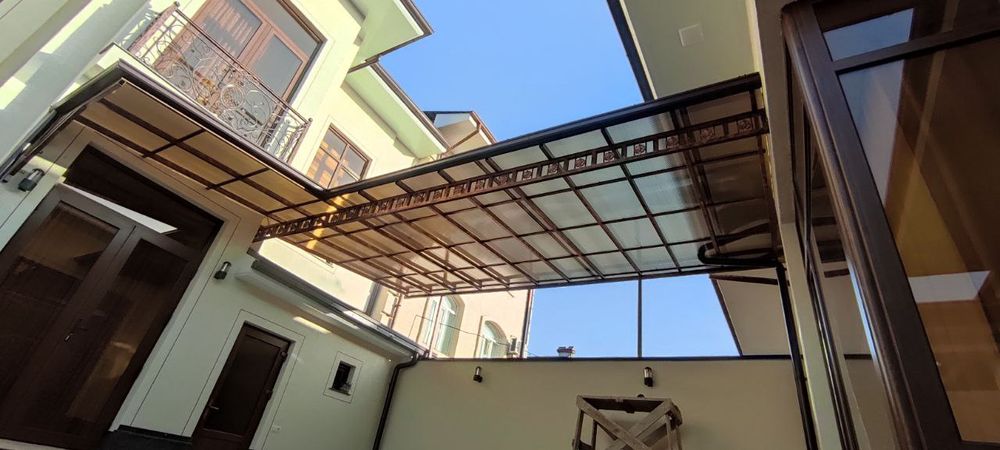 Навес, Решотка, Перила, Ограждения, Лексан. Металлоконструкция