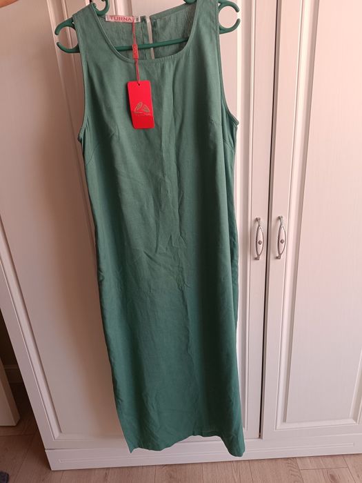 Платье зелёный цвет