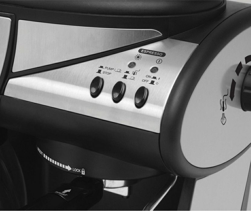 Espressorul Studio Casa Delicia Combi Espresso 3 in 1