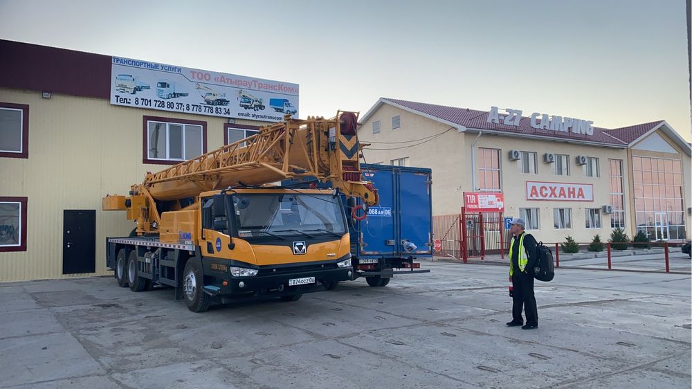 Автокран в аренду Китай 25 тон