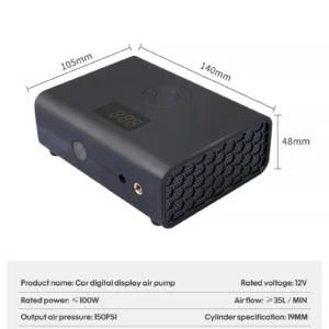 Компресор №3773 Въздушен компресор 150PSI Помпа за гуми с Интелигентен