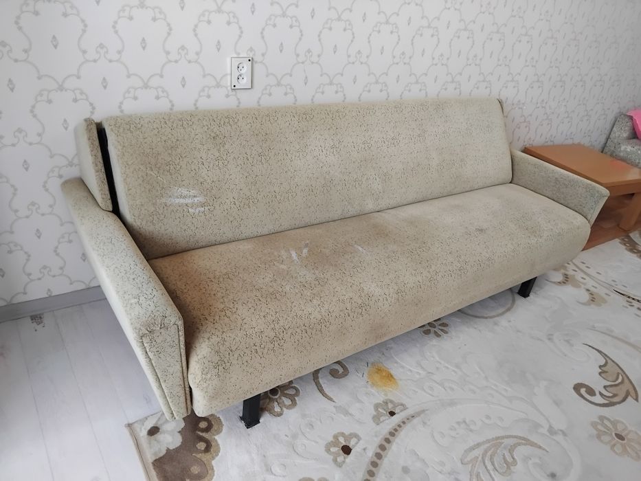 Диван раскладной советский перешитый