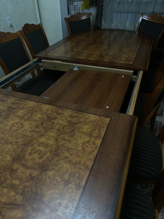 Стол, горка, стулья