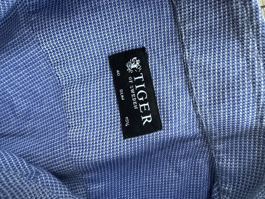 Camasa TIGER OF SWEEDEN Albastru Slim Maneca Lunga Barbati | Marime M