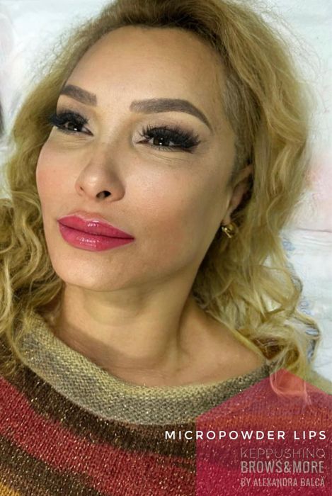 Tatuaj sprancene&ochi&buze