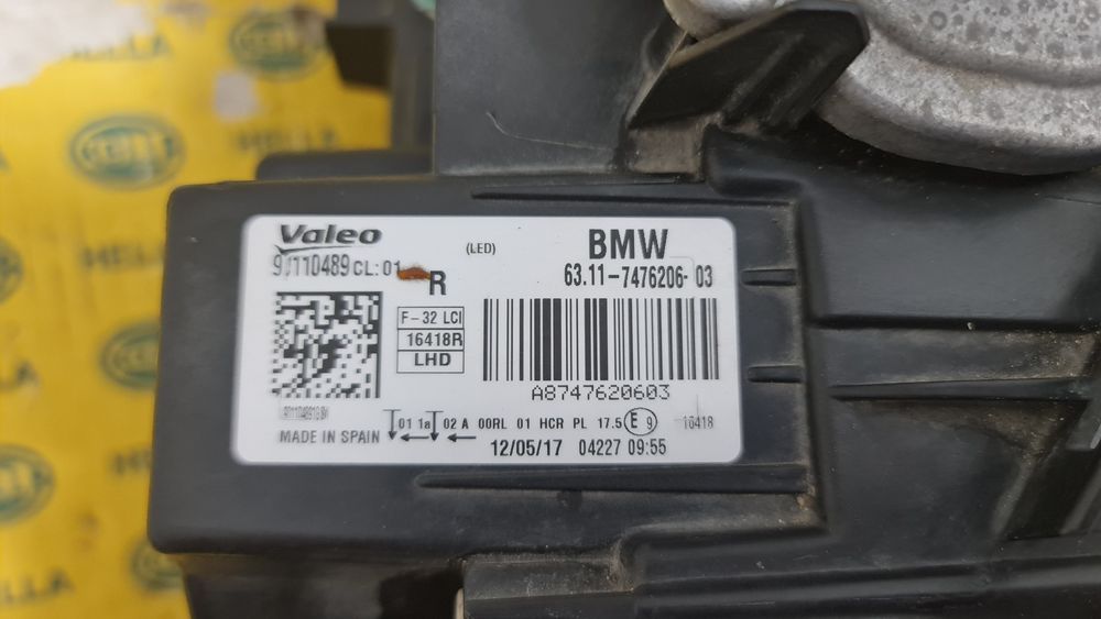 Far dreapta led BMW 4 F32 F33 F36 M4 facelift lci 7476206 complet