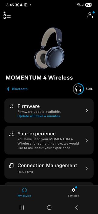 Слушалки Sennheiser Momentum 4
