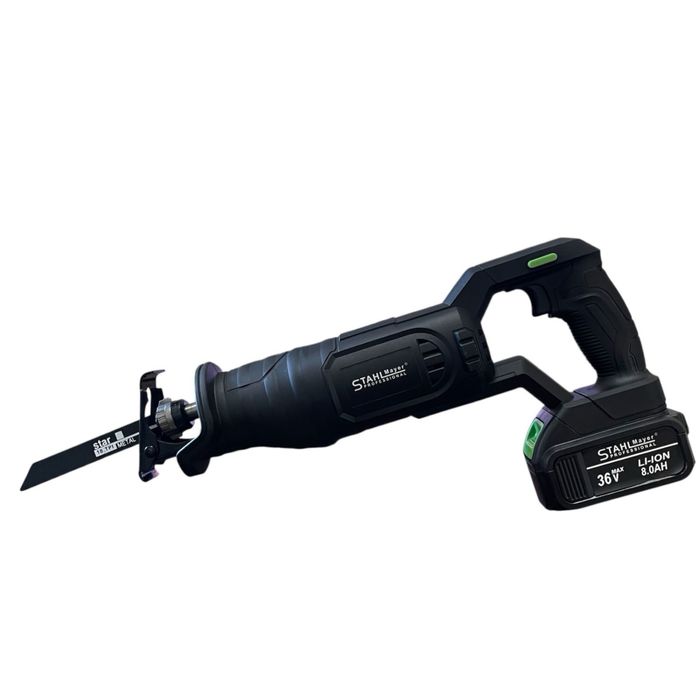 Акумулаторен саблен трион STAHLMAYER  36v с 2 батерии 8A