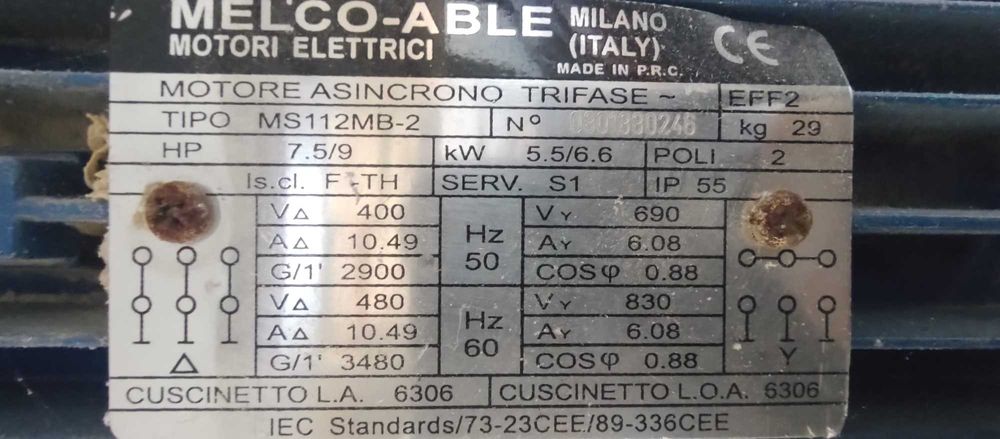 Exhaustor Bolmar 4 saci profesional 9CP