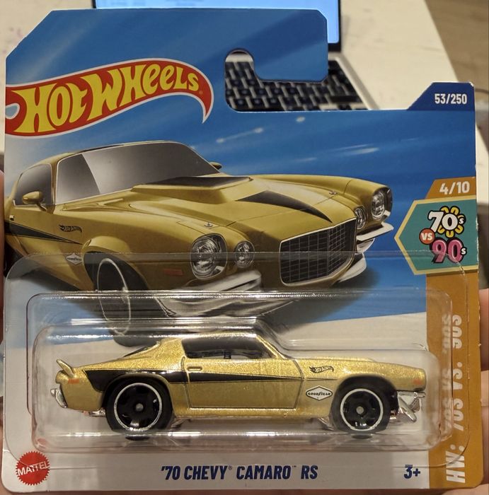 Hot Wheels 70 Chevy Camaro RS 53/250
