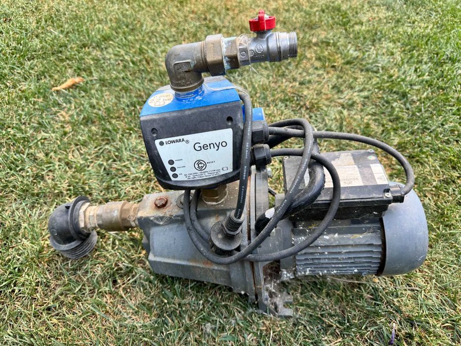 Pompa apa Wasserkonig 1 kW + regulator de presiune presostat Lowara Genyo