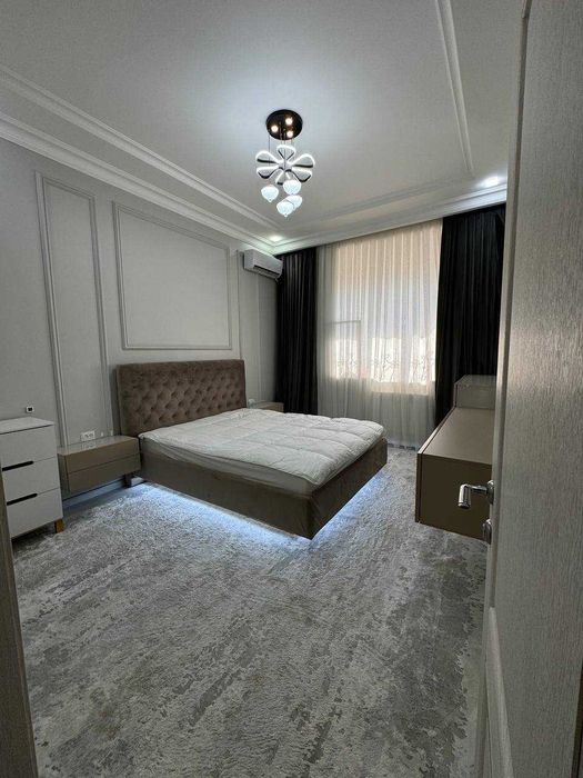 R1 Сдаётся НОВАЯ квартира 1/7/12 в Алмазарском р-не, ЖК NRG Жомий!