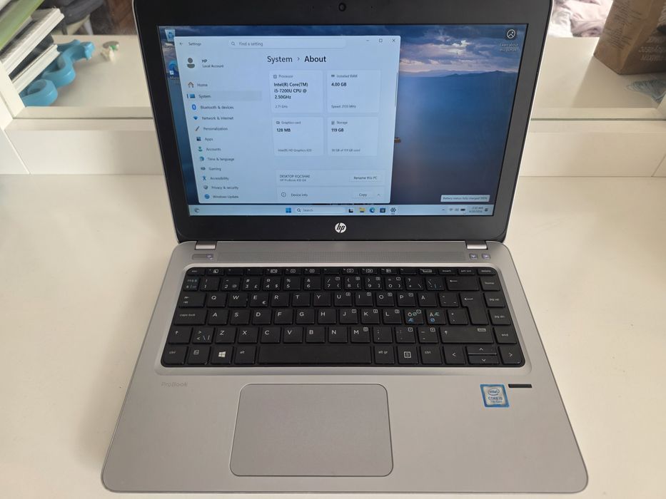 Laptop Hp i5 gen 7