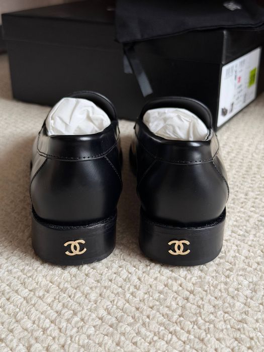 Лофферы chanel, натуральная кожа