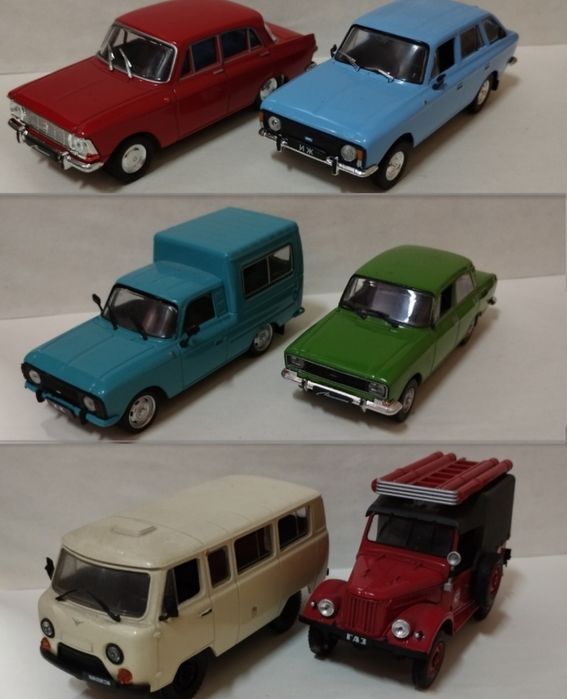 Масштабные модели Деагостини. 1:43 Автолегенды