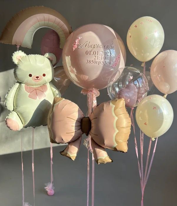 Воздушные шары на выписку