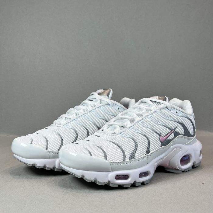 Nike Air Max Plus TN "White Pink Silver"! НОВИ! Женски