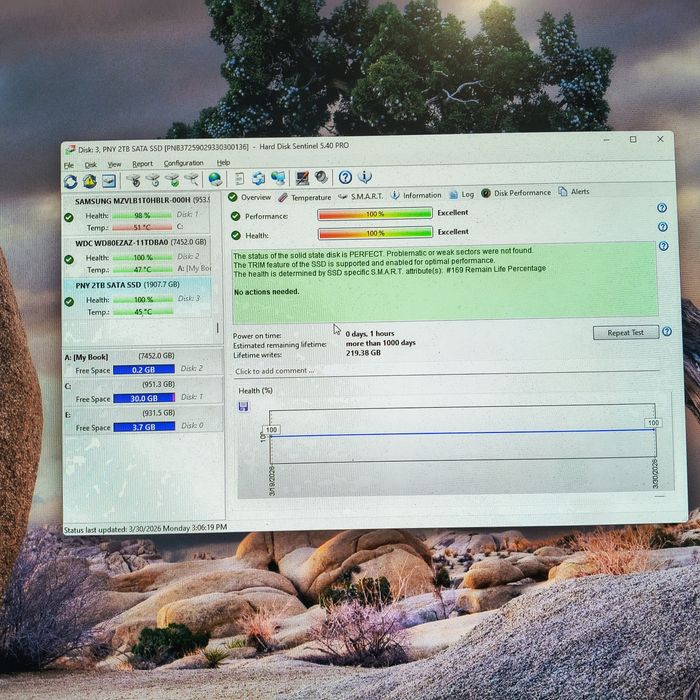 vand ssd 2tb sata3 pny cs900 2.5" foarte putin folosit