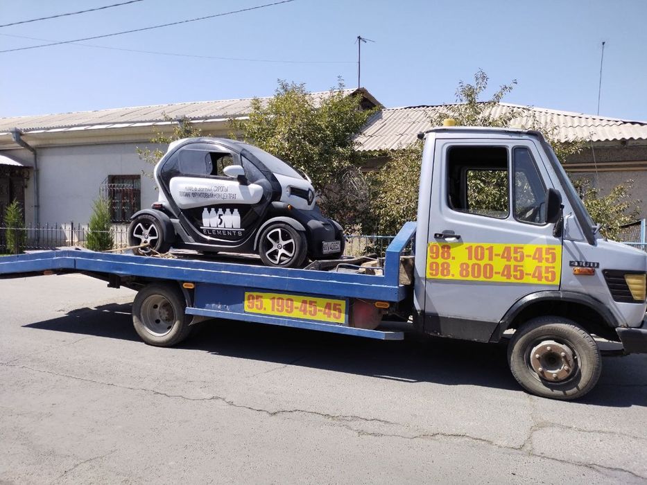 Evakuator xizmati 24/7 Toshkent bo'ylab.